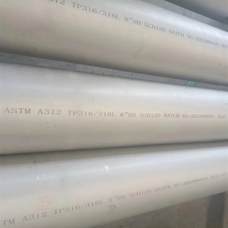 8 Inch 316 Stainless Steel Pipe