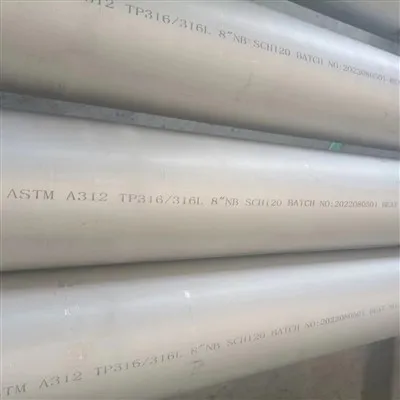 Tubo in acciaio inossidabile 316l